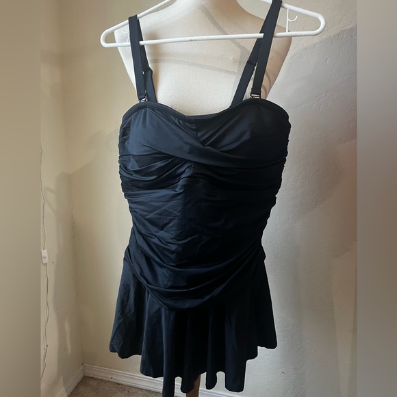 NWT Lauren by Ralph Lauren Swim Suite Dress - Picture 8 of 11